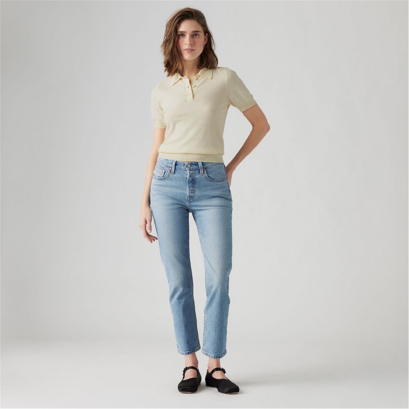 Levis 501 Cropped Jeans - 3