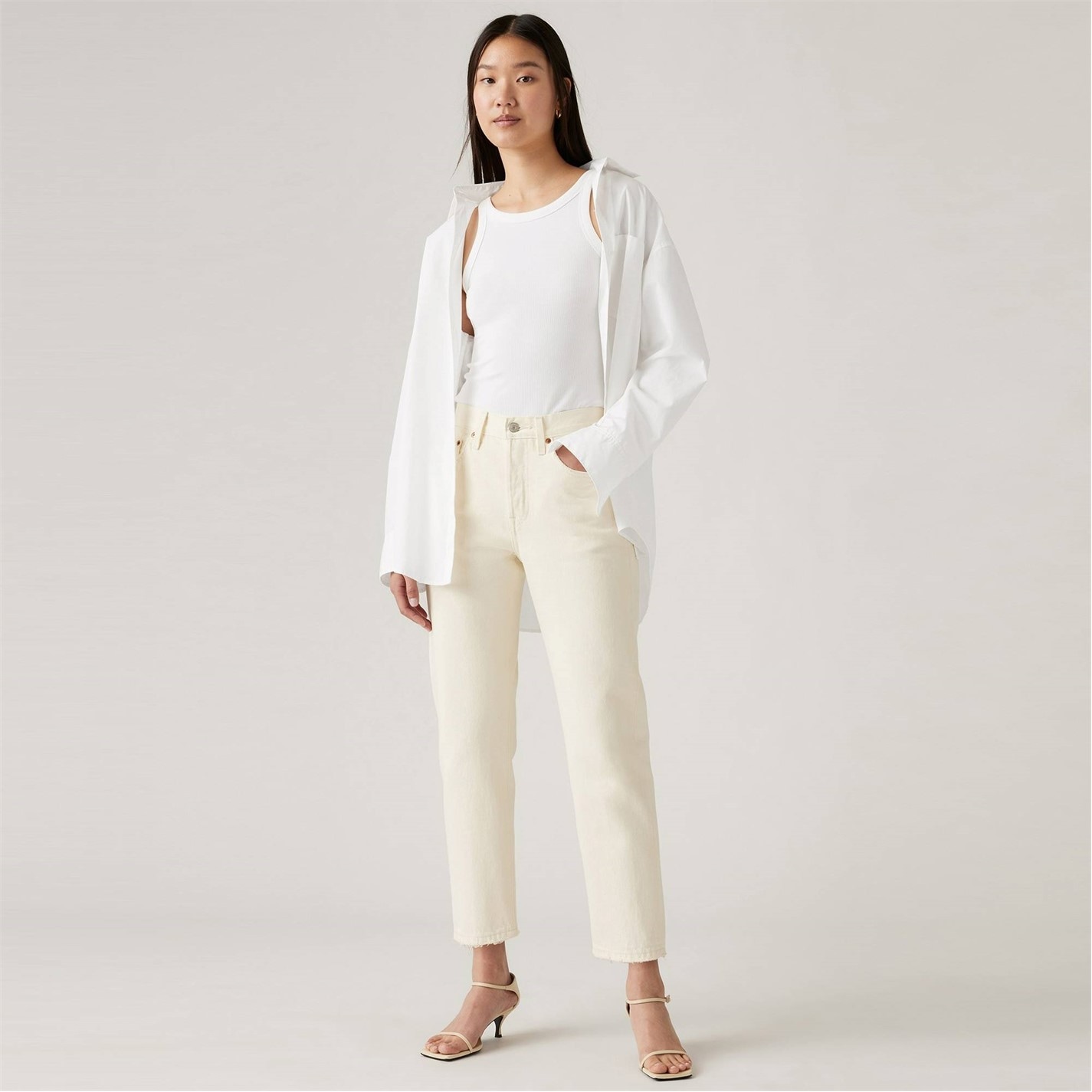 Levis 501 Cropped Jeans - 2