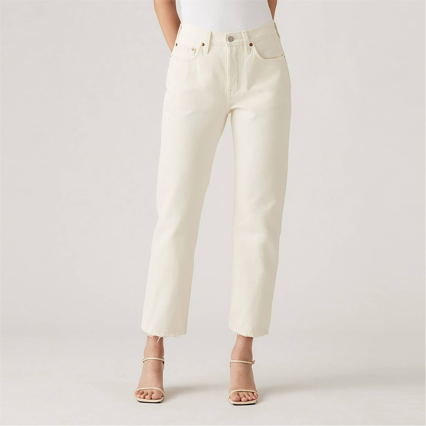 Levis 501 Cropped Jeans - 4