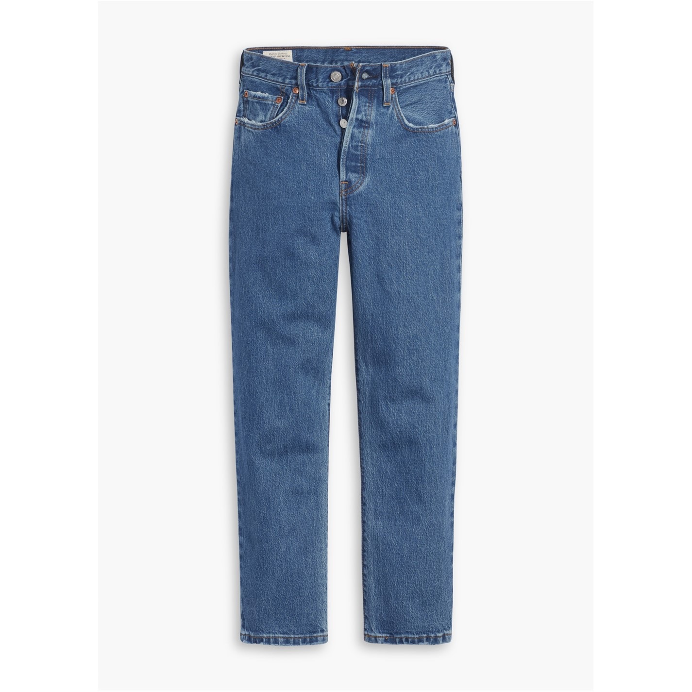 Levis 501 Cropped Jeans - 4