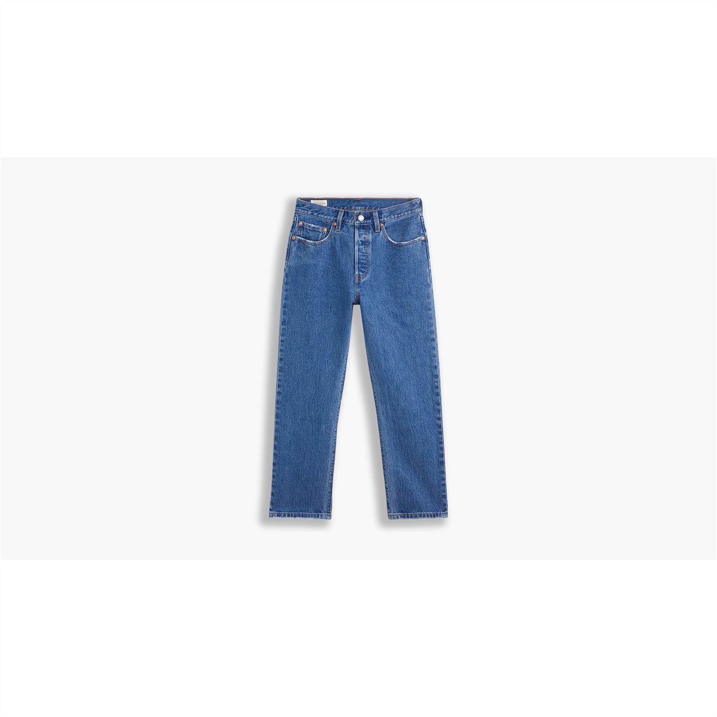 Levis 501 Cropped Jeans - 5