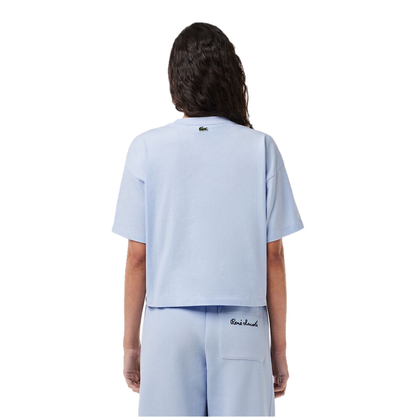 Lacoste Lacoste Crop Tee Ld99 - 2