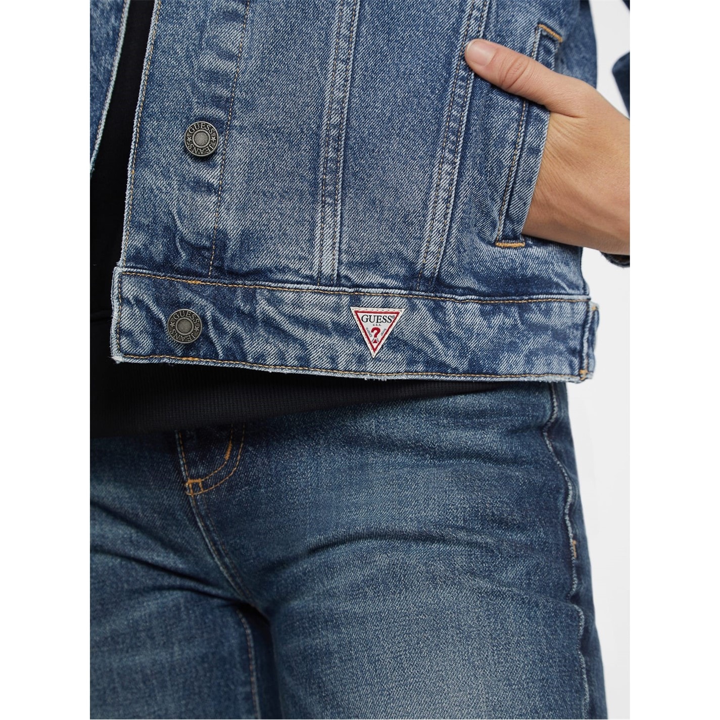 Guess Guess Ovrsz Trkr Jkt Ld00 - 5