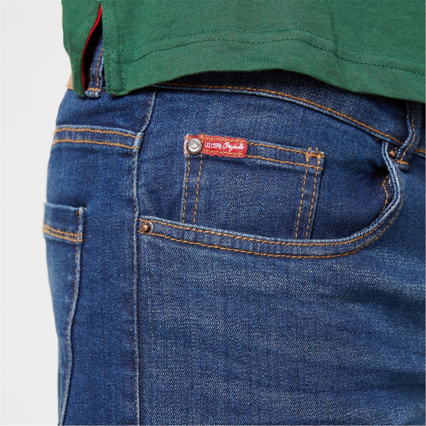 Lee Cooper Regular Jeans Mens - 4