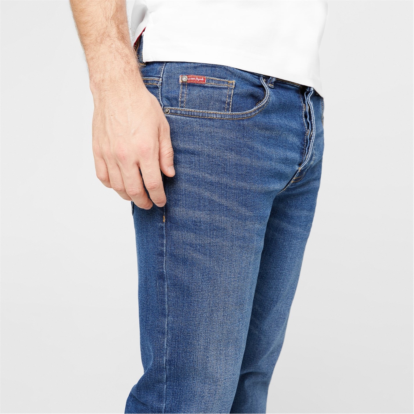 Lee Cooper Regular Jeans Mens - 4