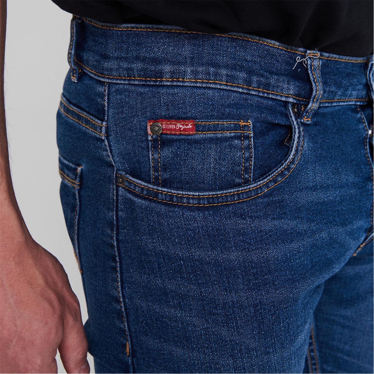 Lee Cooper Regular Jeans Mens - 5