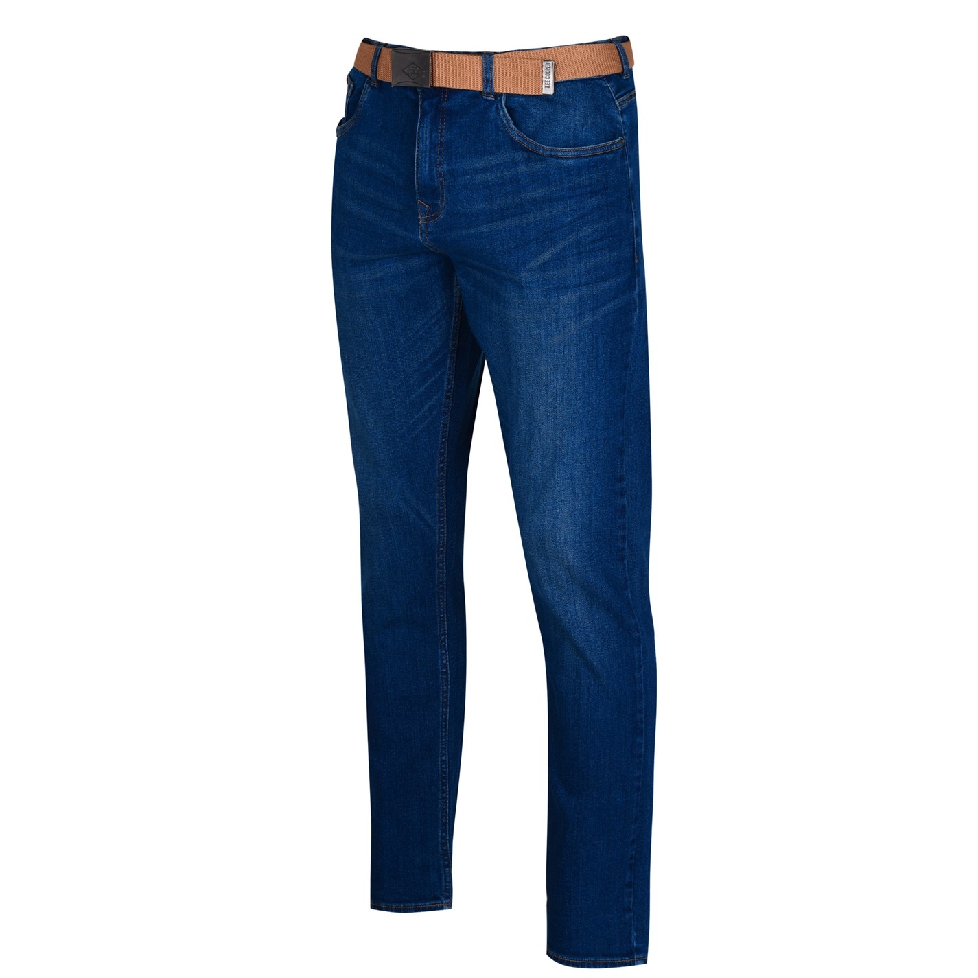 Lee Cooper Belted Jeans Mens - 6