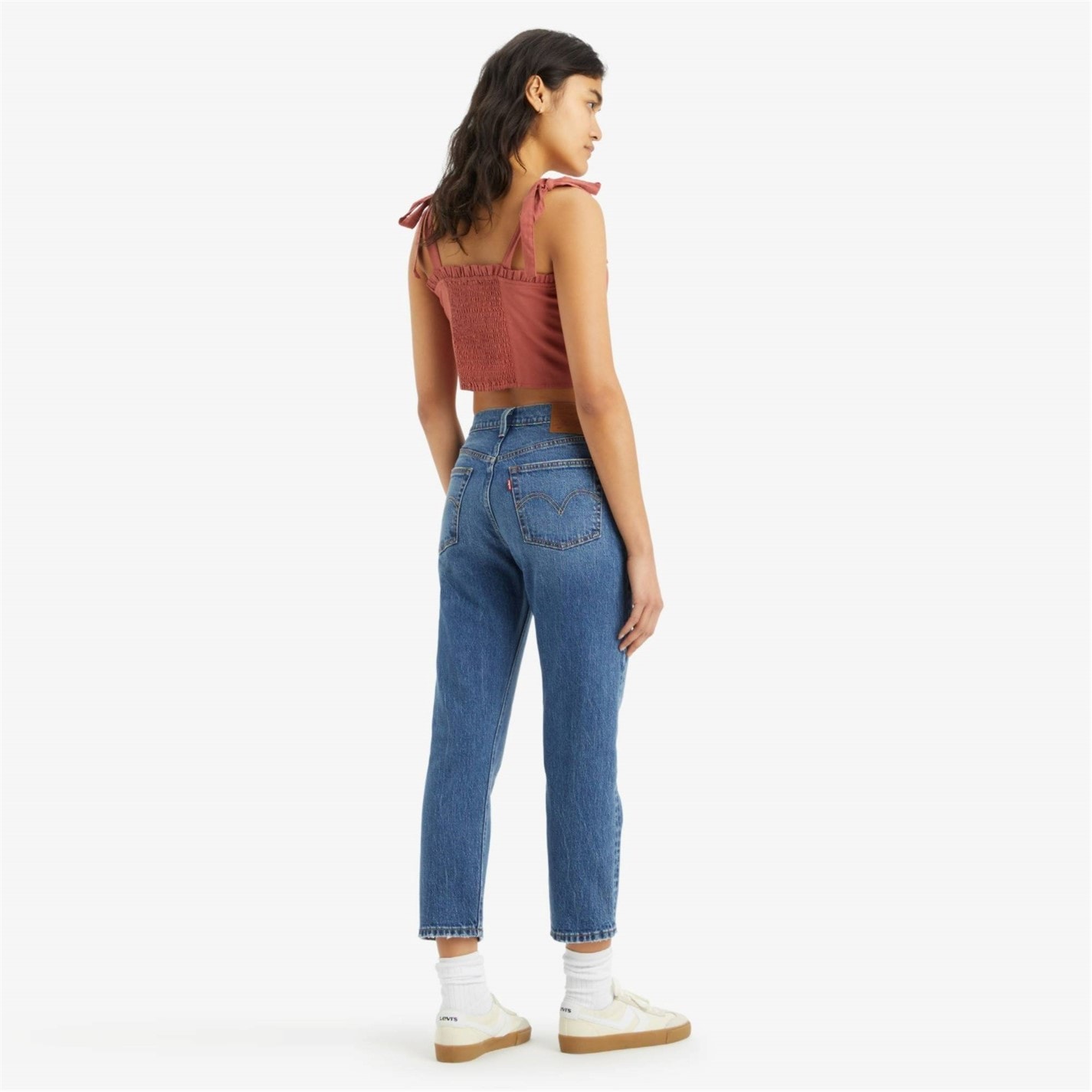 Levis 501 Cropped Jeans - 7