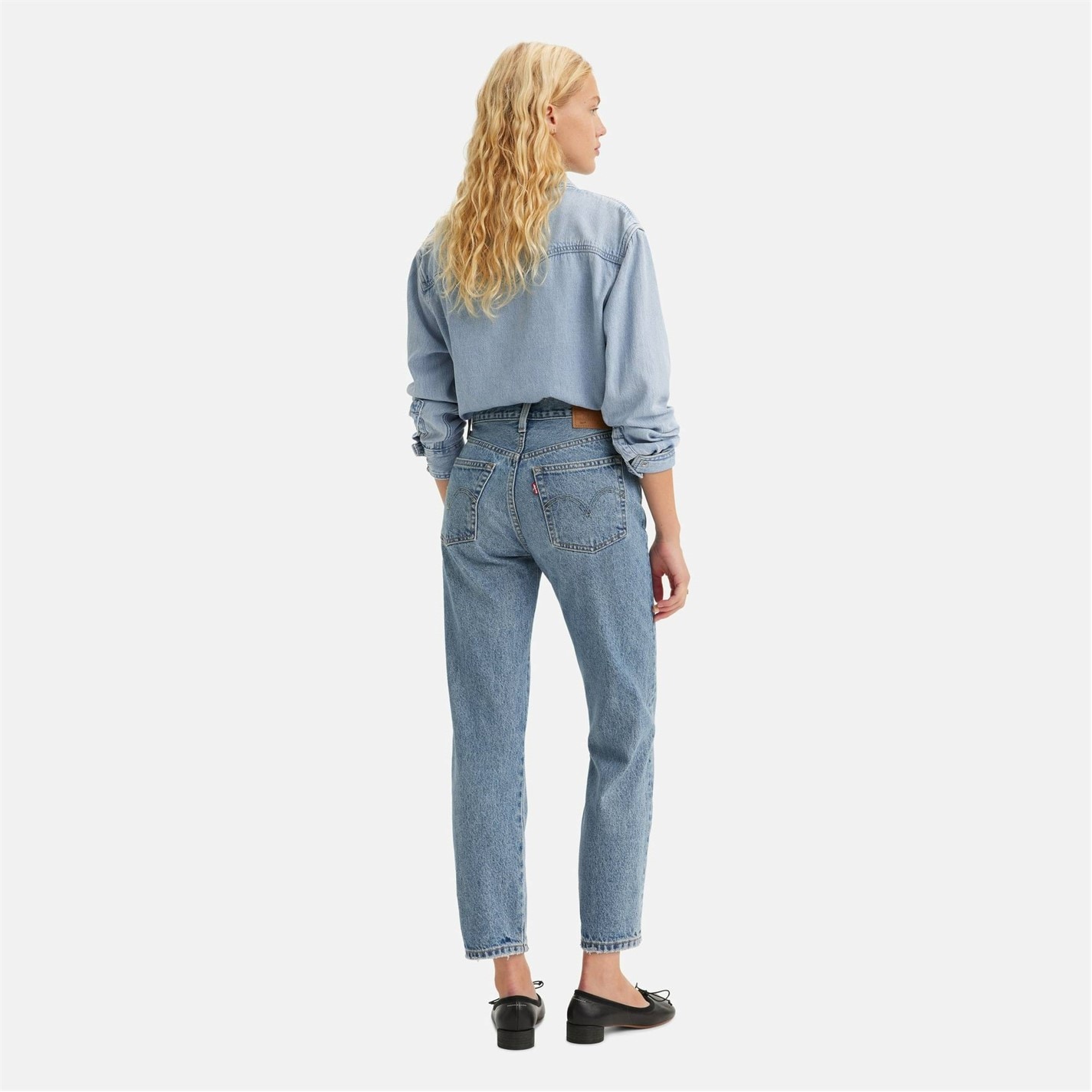 Levis 501 Cropped Jeans - 3