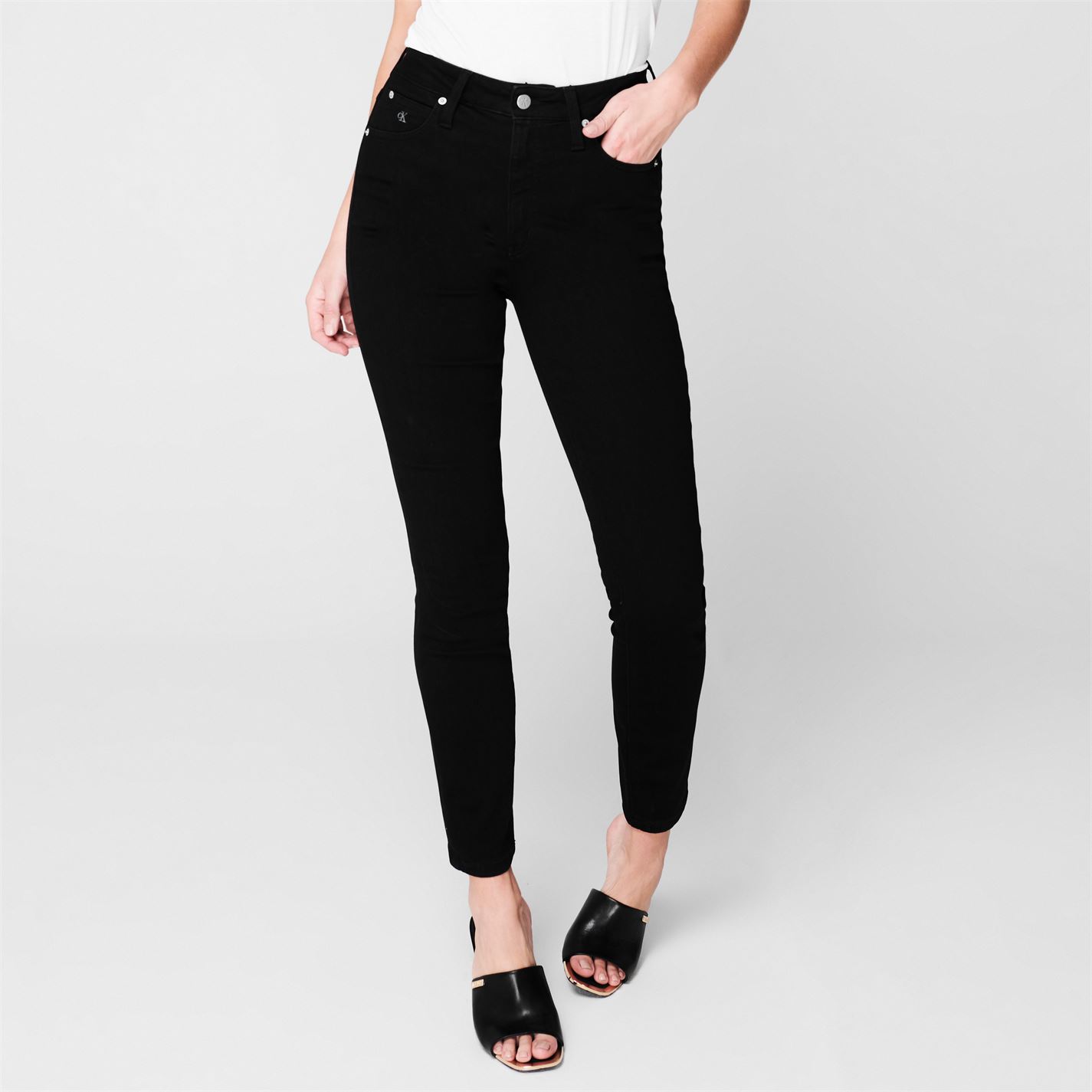 Calvin Klein Jeans 010 High Rise Skinny Jeans - 2