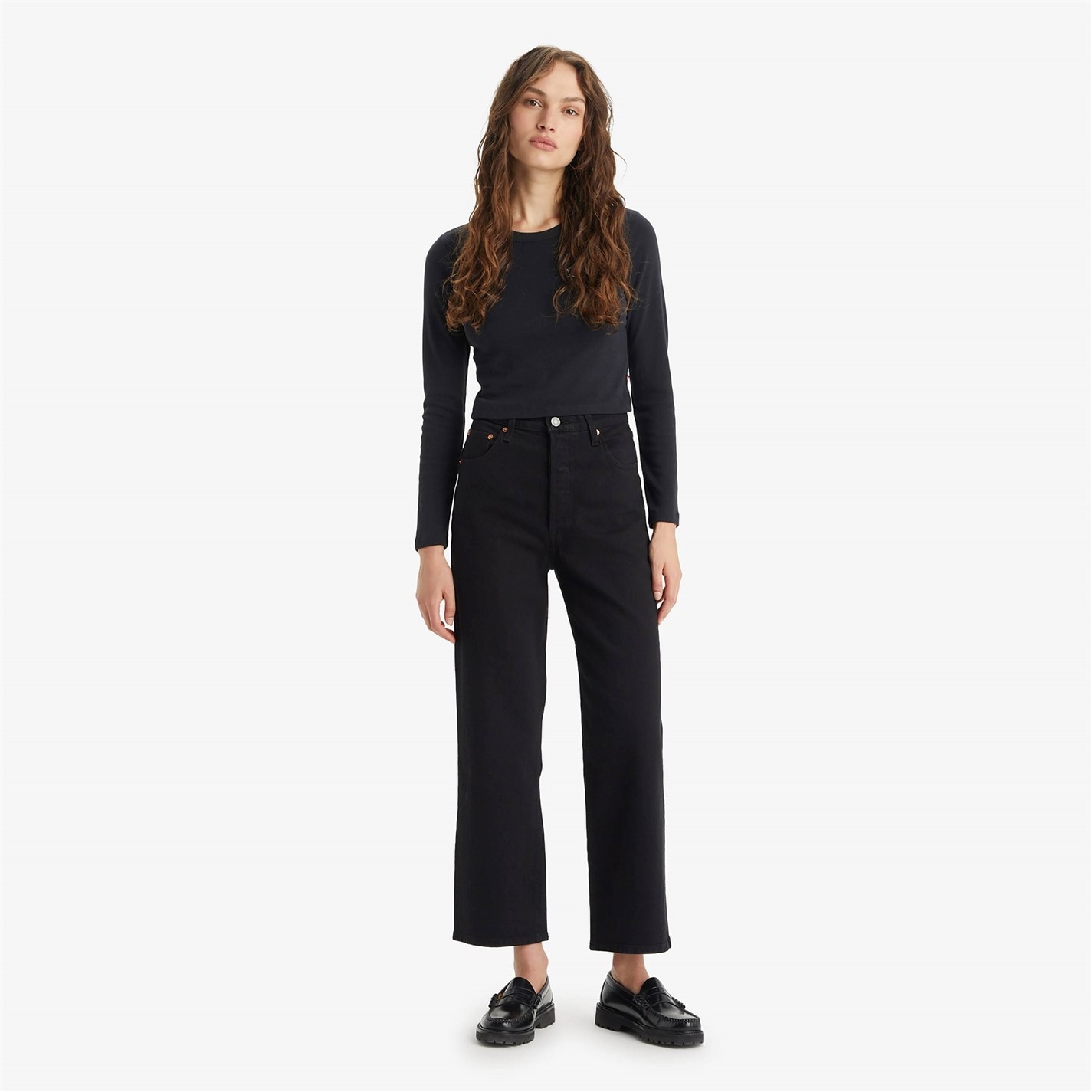 Dámske rifle Levis Black Sprout 4874234
