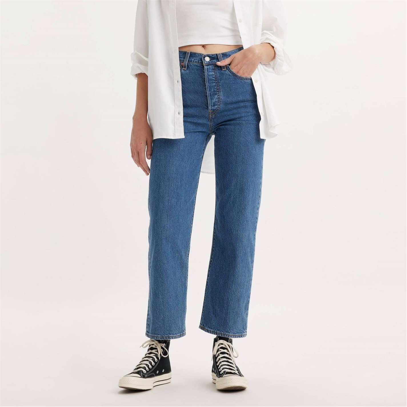 Levis Levis Ribcage Jeans - 3