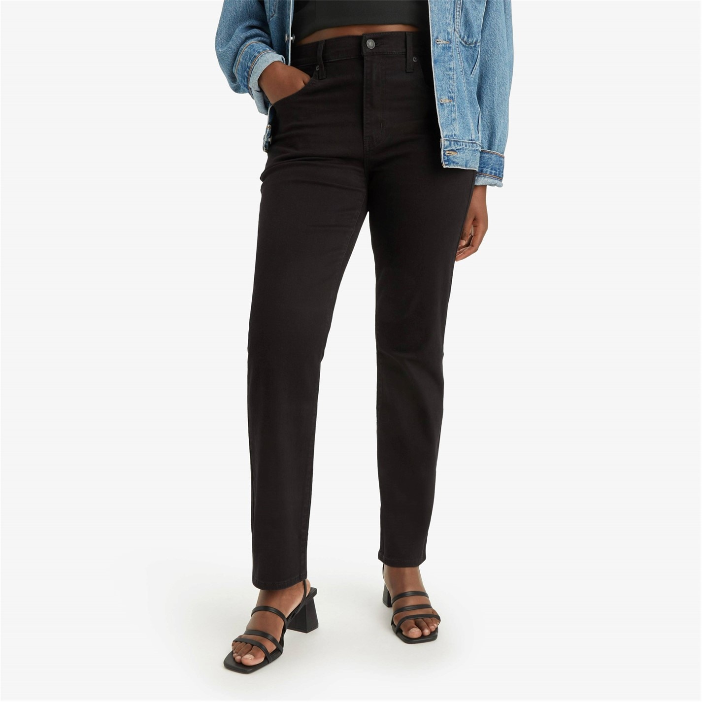 Levis 724 High Rise Straight Jeans - 4