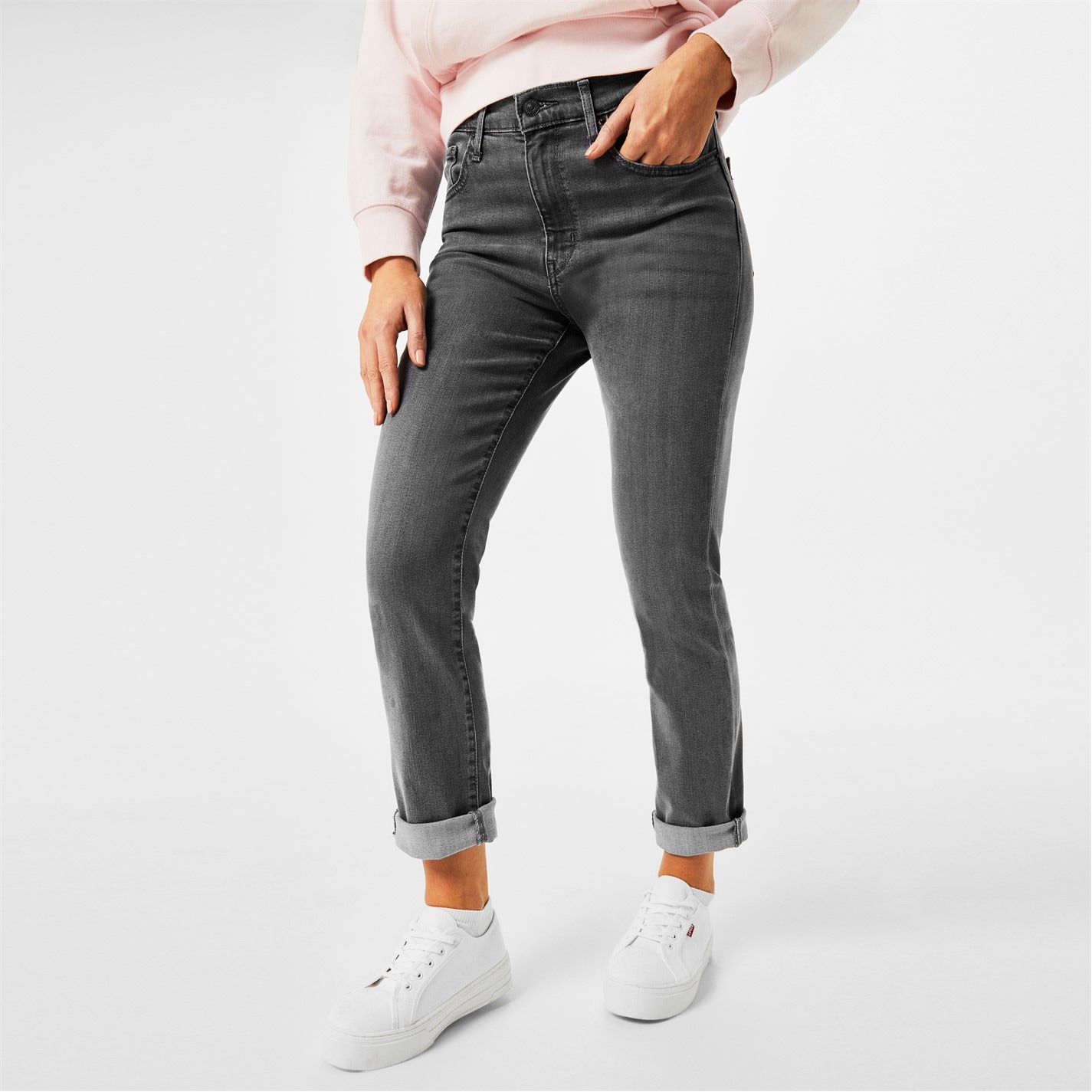 Levis 724 High Rise Straight Jeans - 4