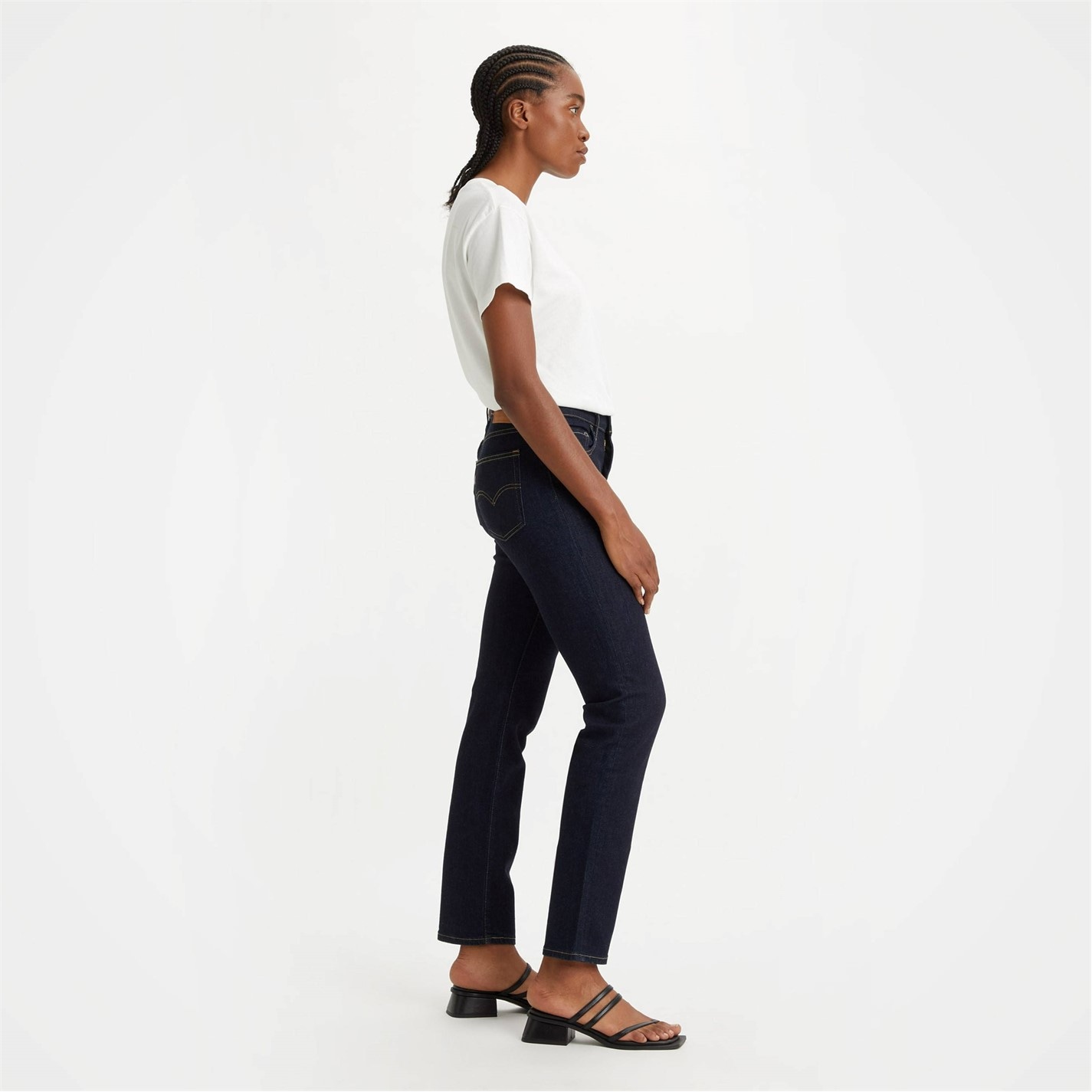 Levis 724 High Rise Straight Jeans - 3