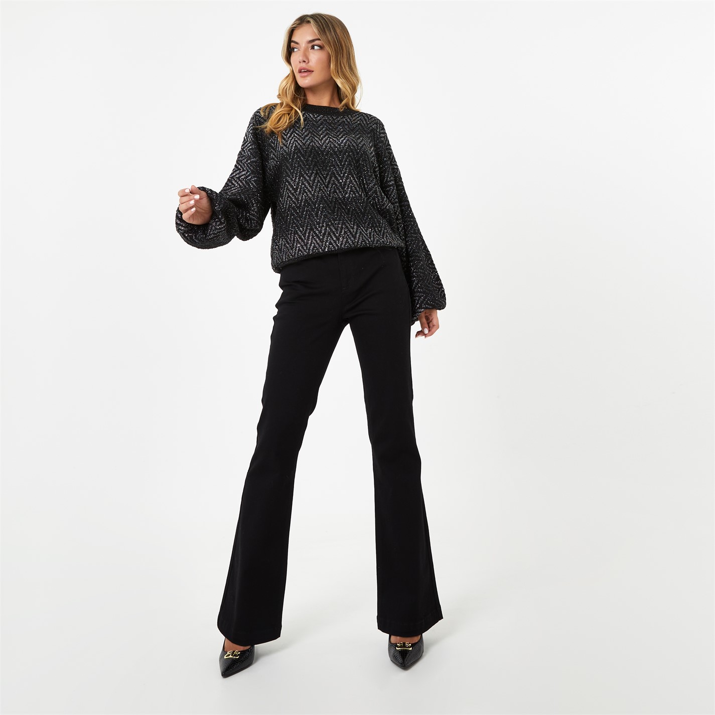 Biba Dolly Flare Jeans - 4