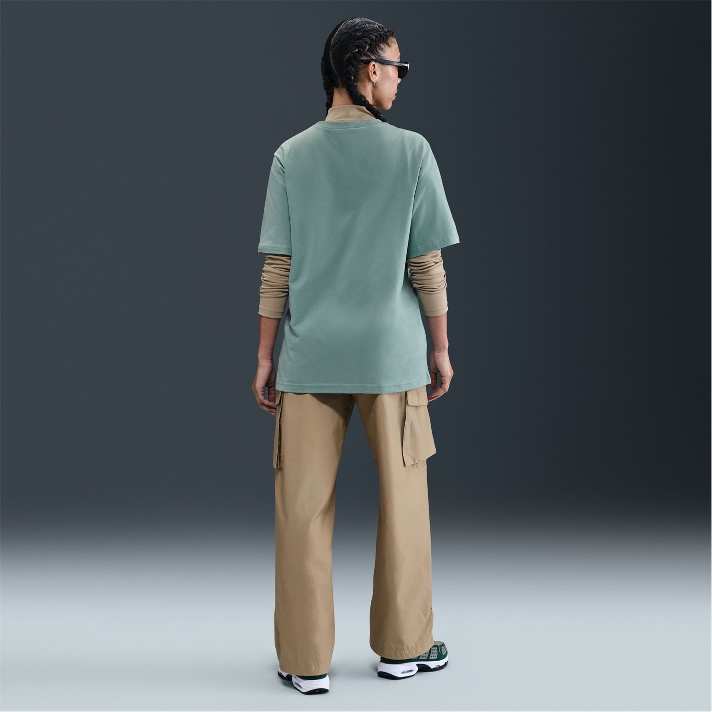 Nike Oversized Logo T-Shirt Womens - 8