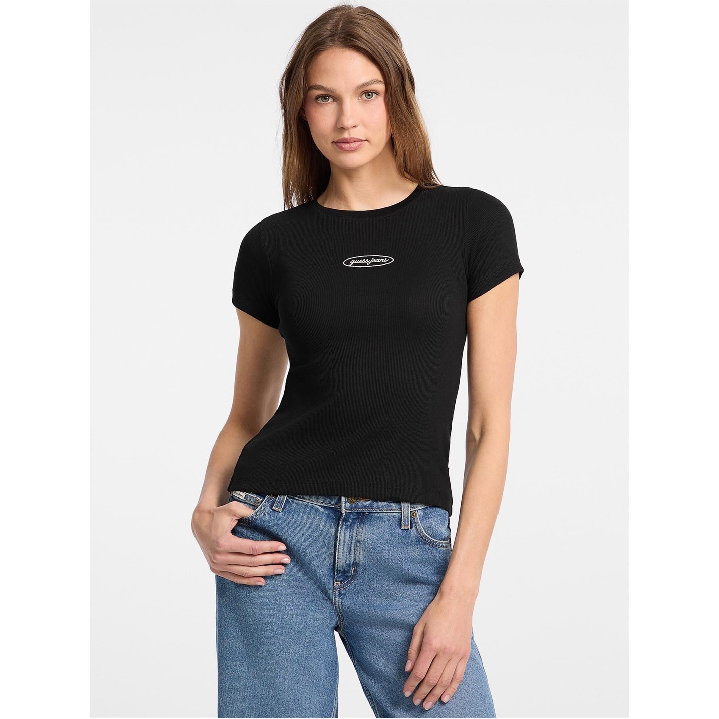 Tričko Guess Jet Black 3208830