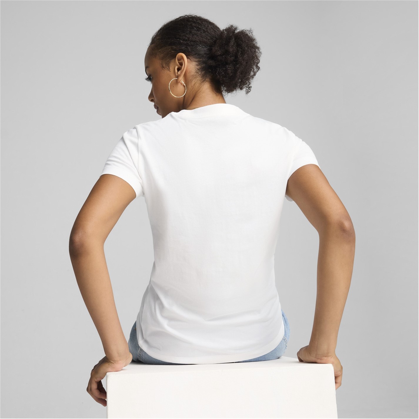 Puma Squad Graphic Tee T-Shirt Womens - 3