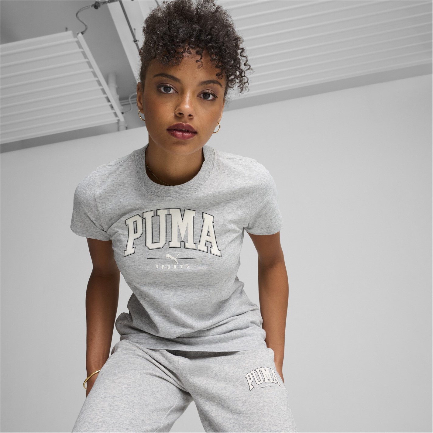 Puma Squad Graphic Tee T-Shirt Womens - 2