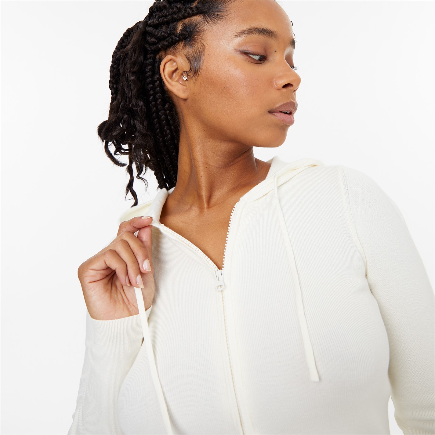 Jack Wills Knitted Zip Hoodie - 3