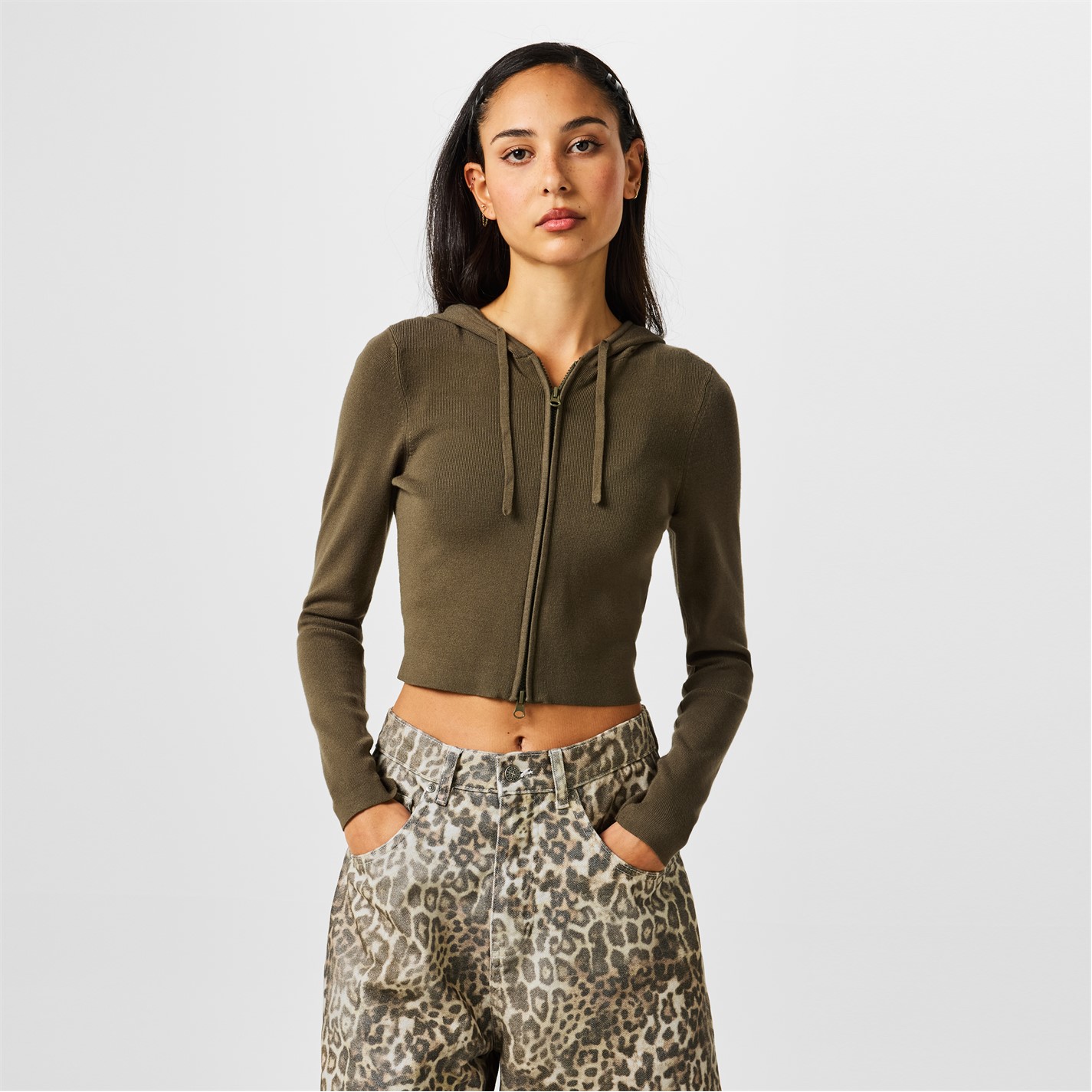 Mikina Jack Wills Khaki 2225379
