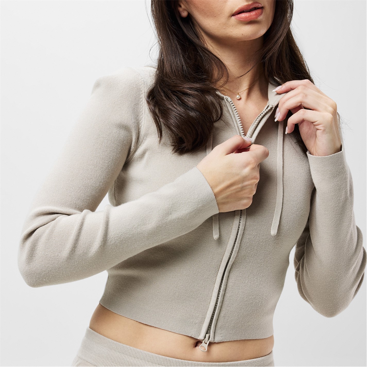 Jack Wills Knitted Zip Hoodie - 3