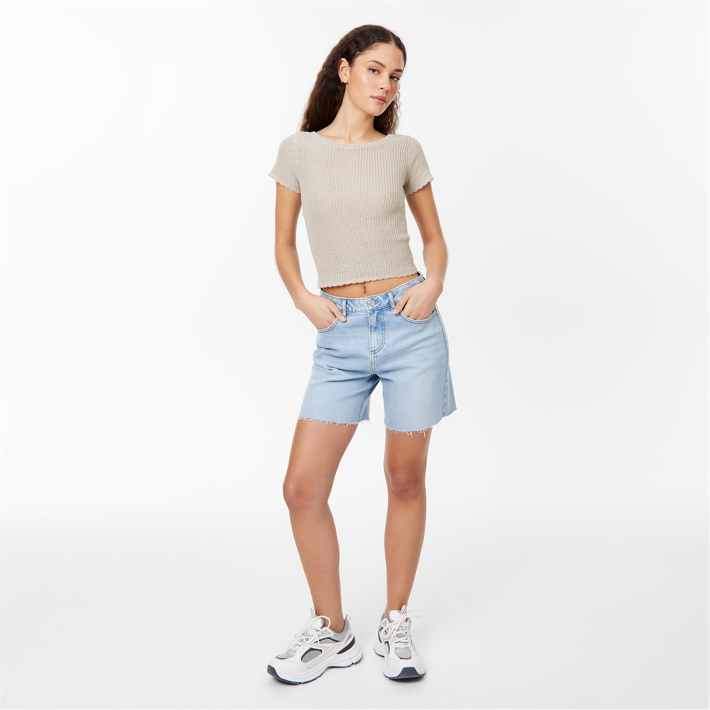 Jack Wills Crochet Open Back Tee - 4