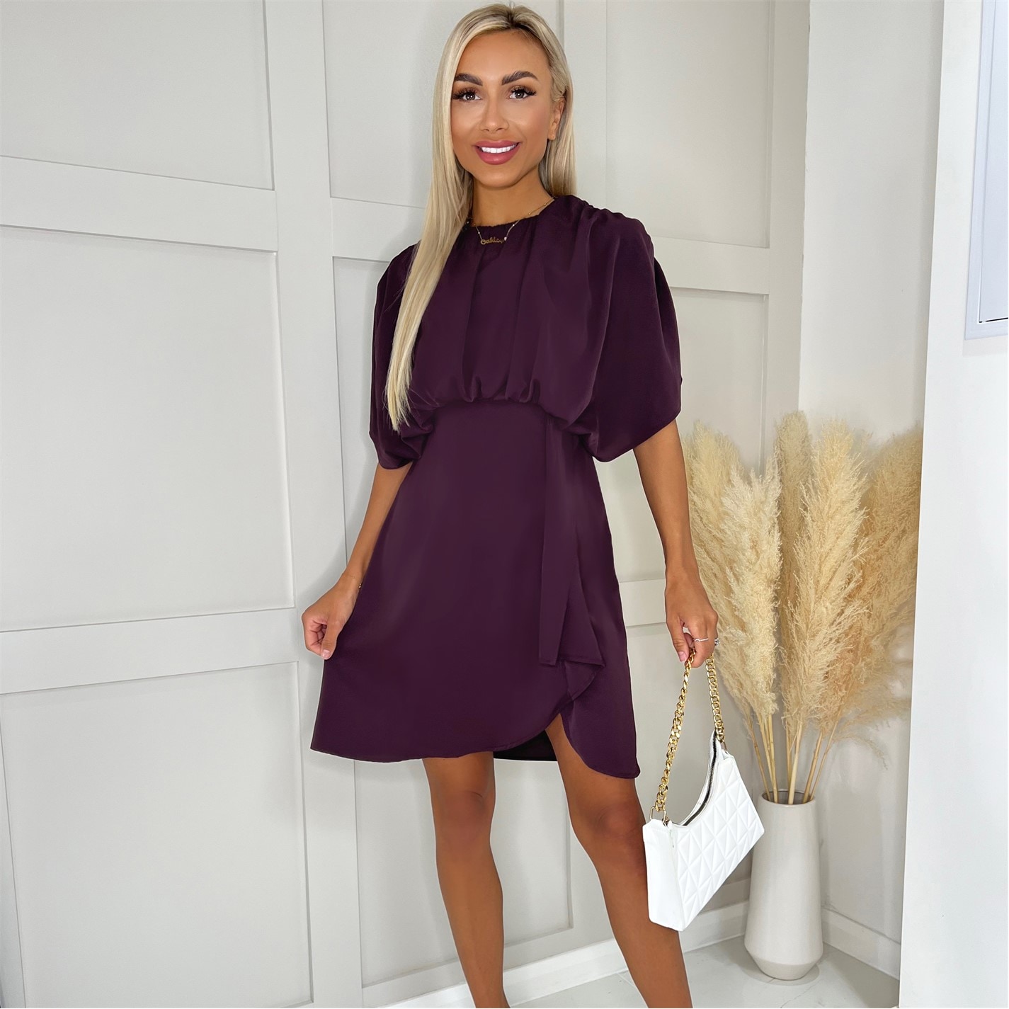 AX Paris Gathered Top Mini Dress - 4