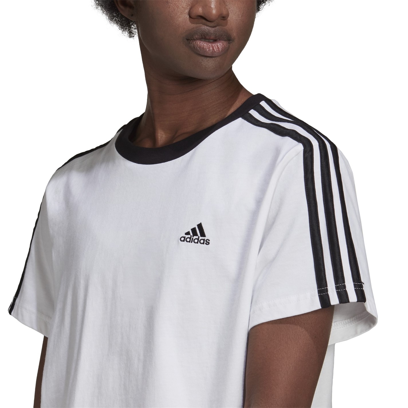 adidas 3 Stripe T-Shirt - 5