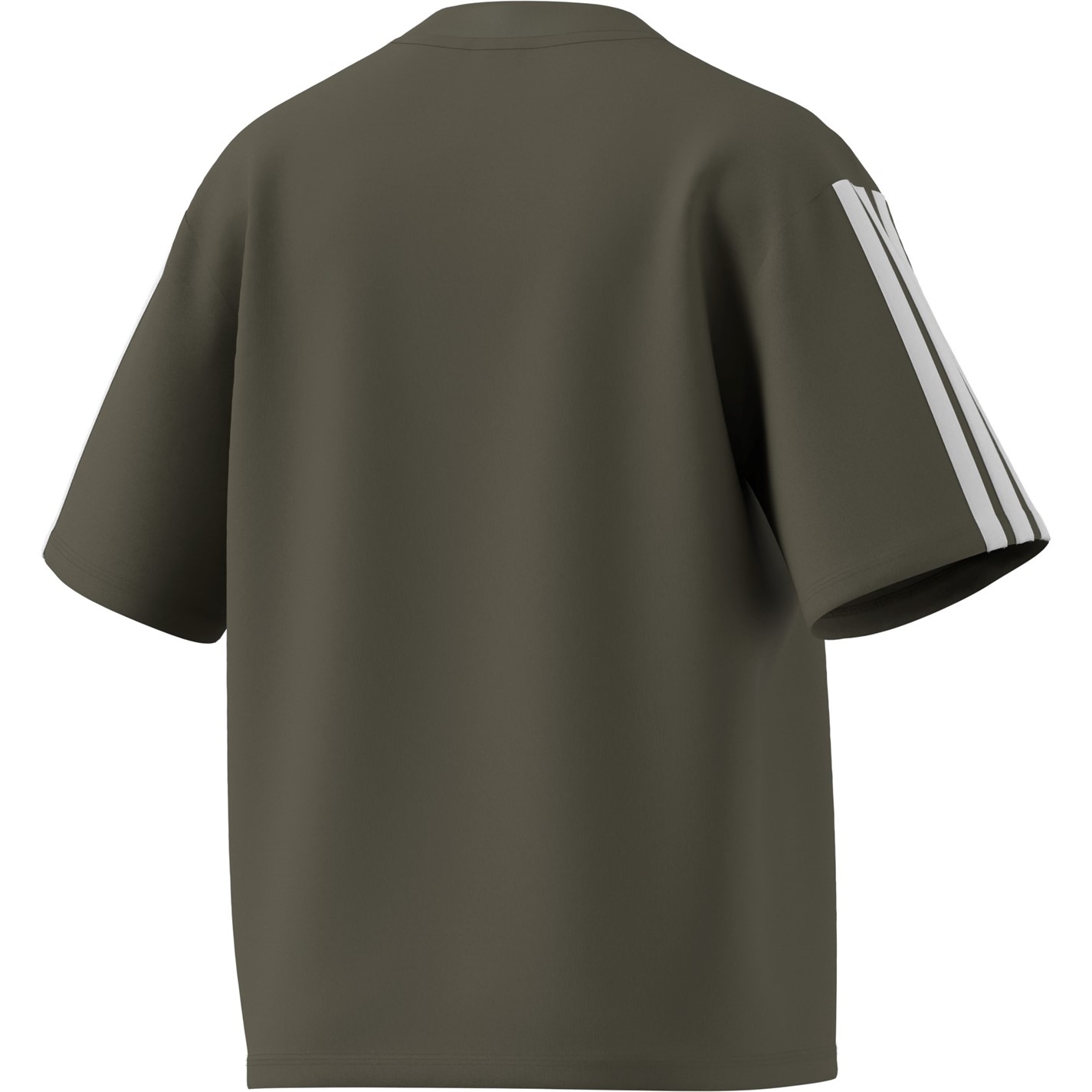 adidas Essentials 3 Stripe T-Shirt Womens - 2