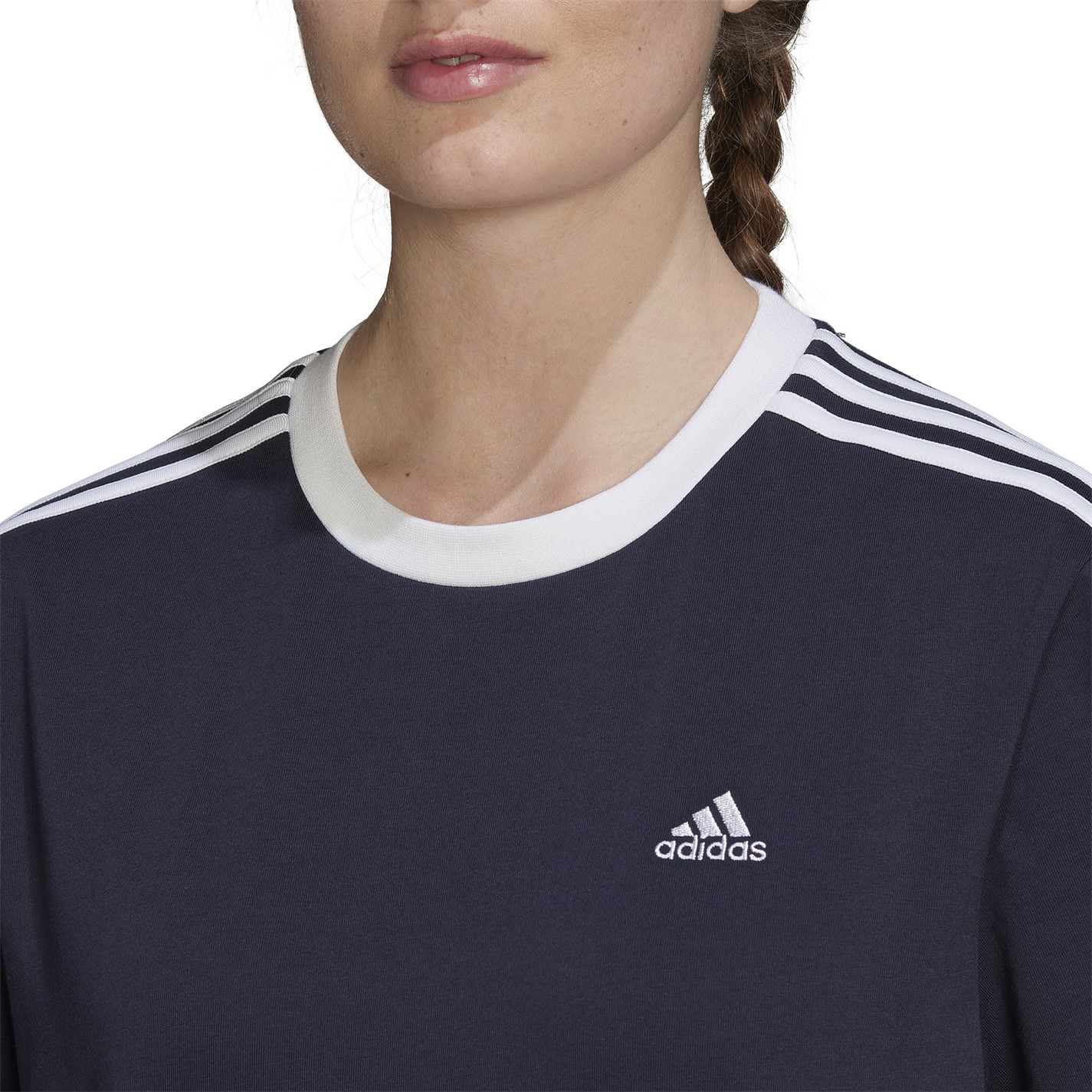 adidas 3 Stripe T-Shirt - 5