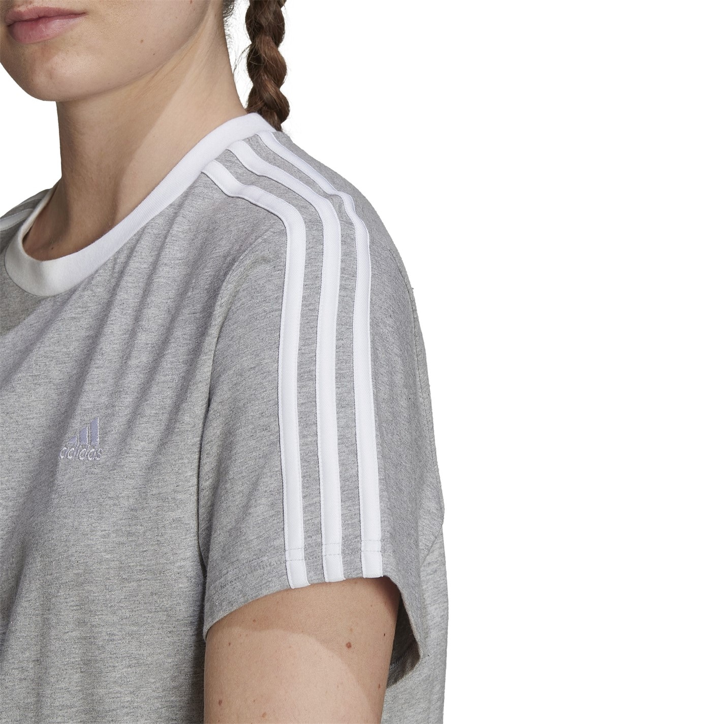 adidas 3 Stripe T-Shirt - 6