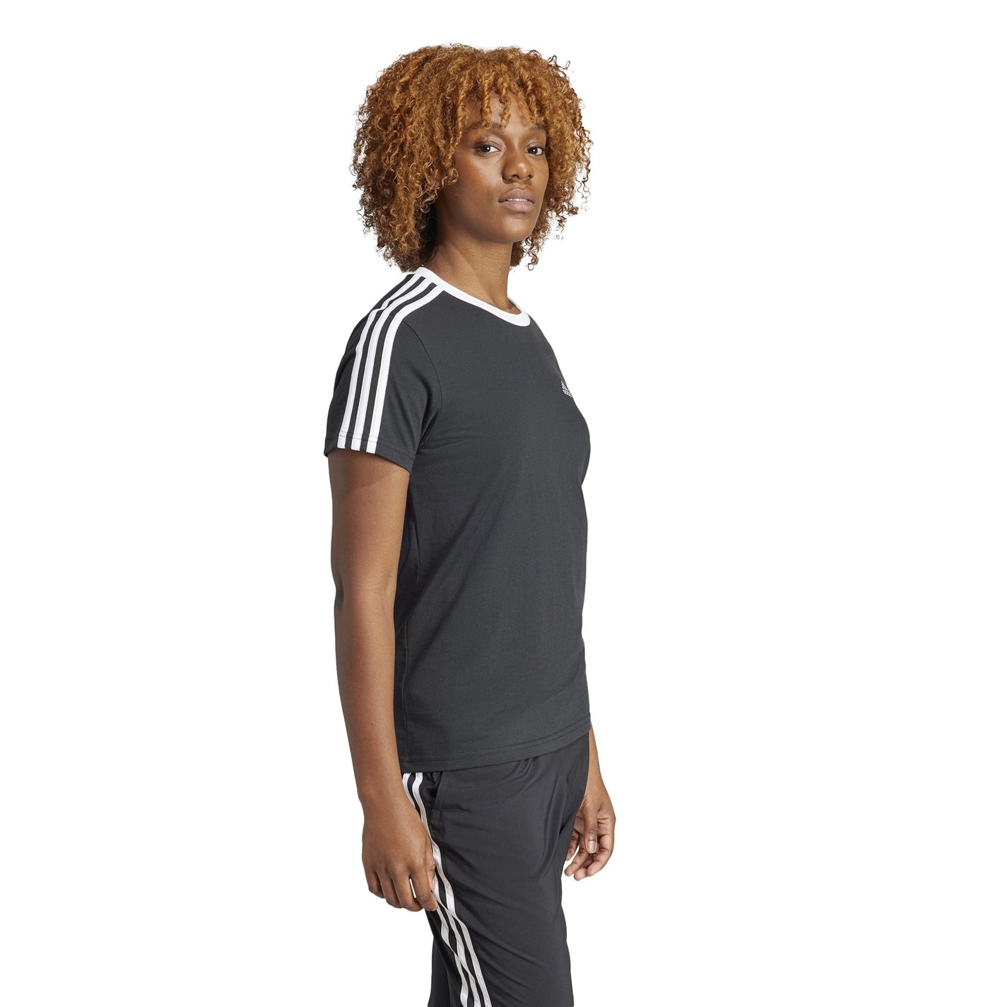 adidas 3 Stripe T-Shirt - 4