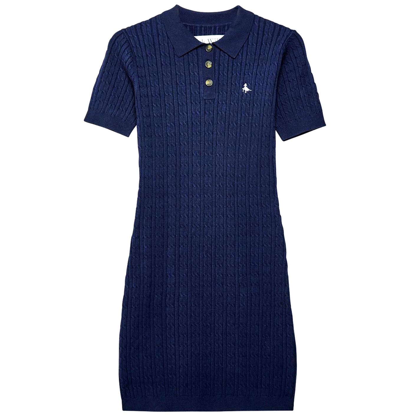 Jack Wills Polo Cable Knitted Mini Dress - 5