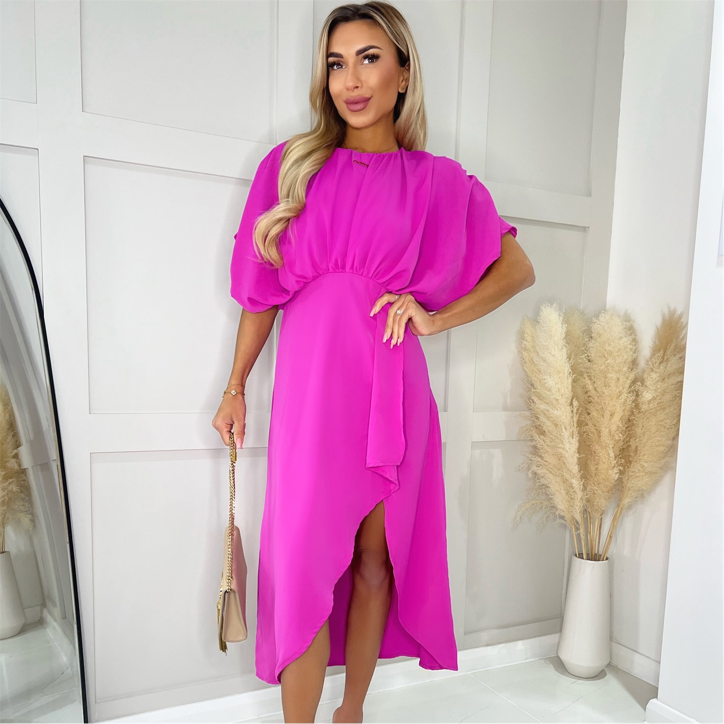 Šaty AX Paris Hot Pink 8582095