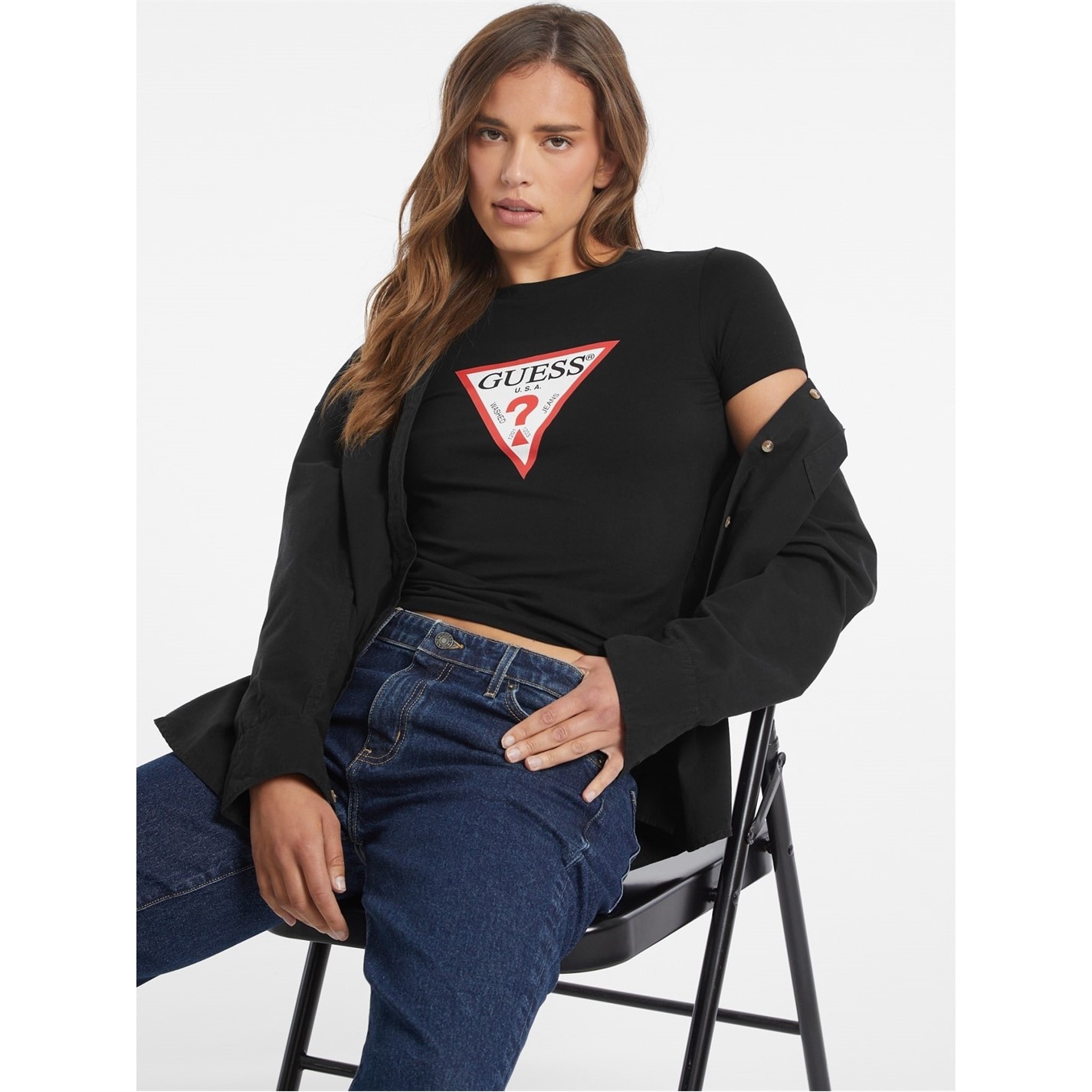 Guess Guess Tri Icon Tee Ld00 - 5