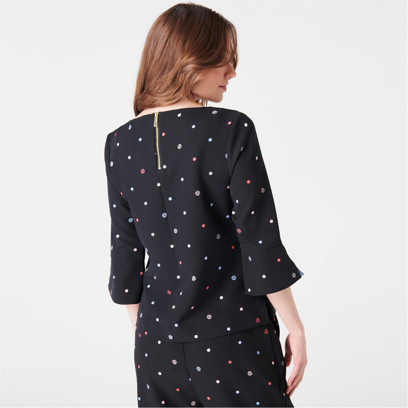 Biba BIBA Contour Cuff Shell Blouse - 2