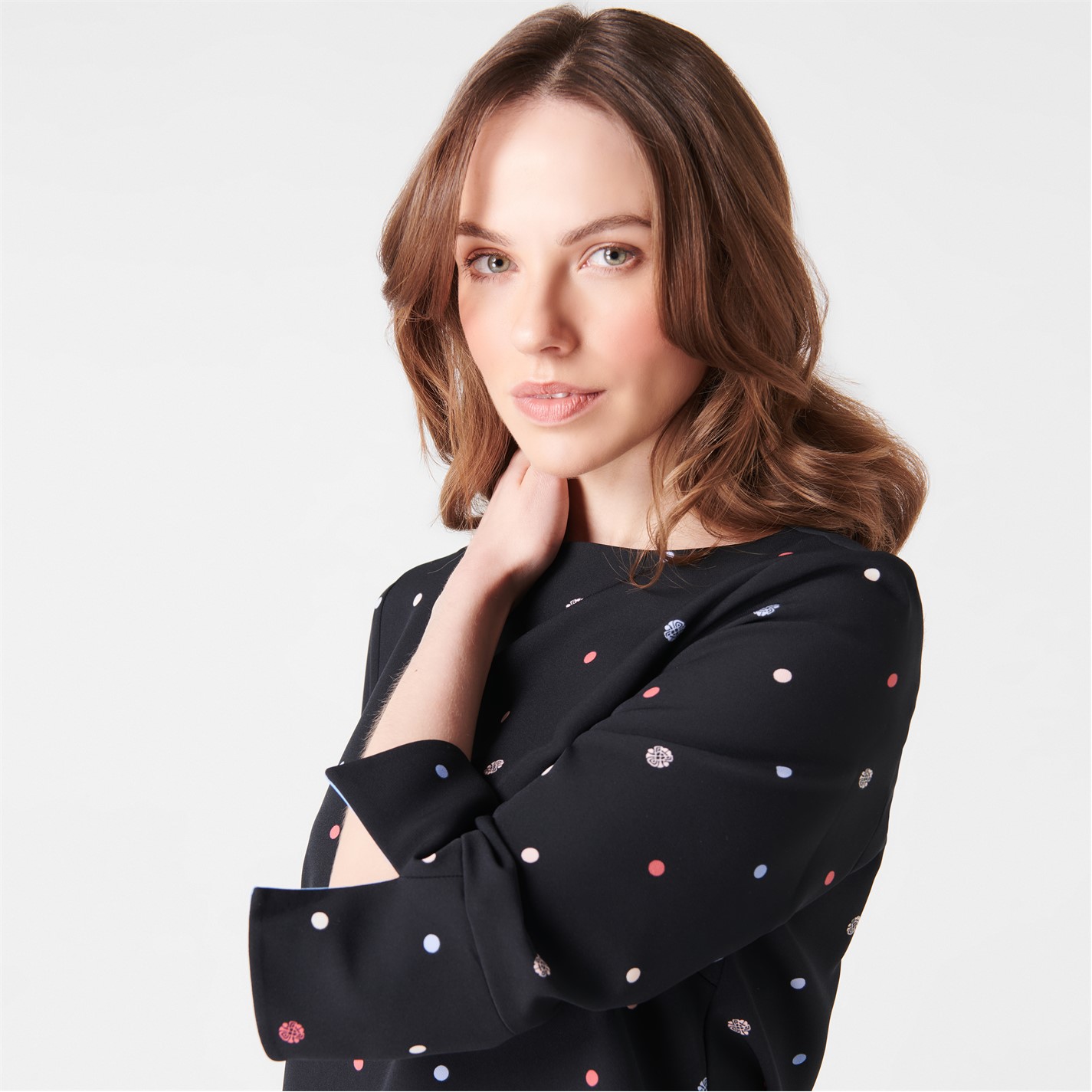 Biba BIBA Contour Cuff Shell Blouse - 3