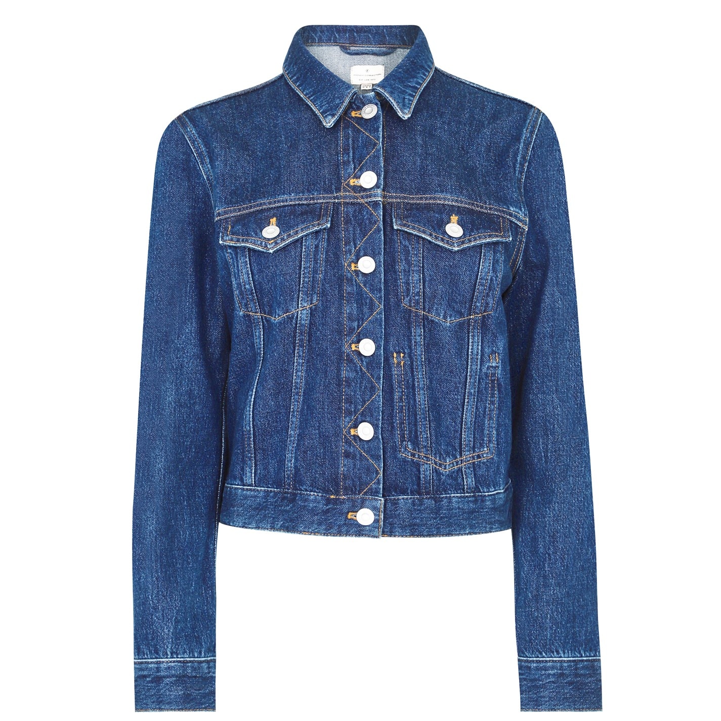 Dámska bunda French Connection Mid Blue 6032828