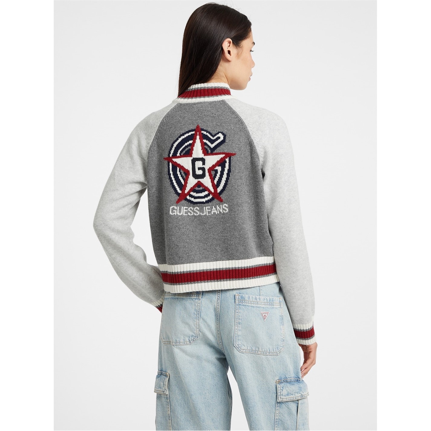 Guess Guess Zip Intarsia Ld54 - 2