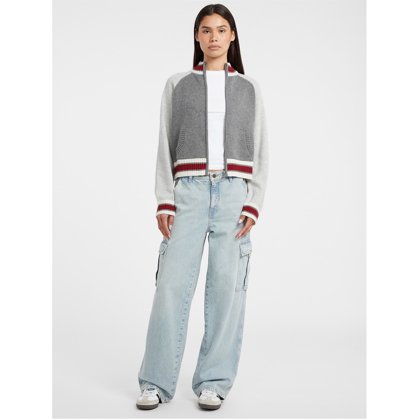 Guess Guess Zip Intarsia Ld54 - 3