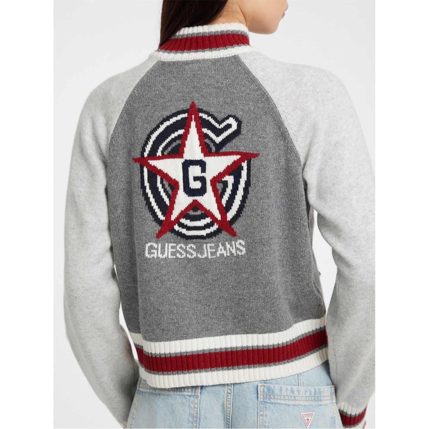 Guess Guess Zip Intarsia Ld54 - 4