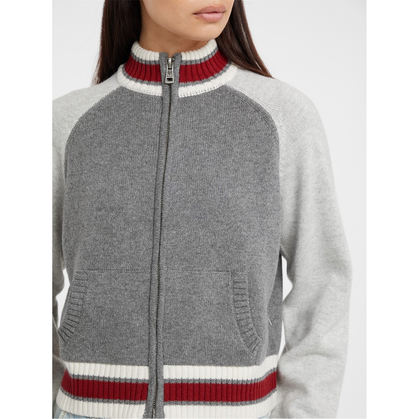 Guess Guess Zip Intarsia Ld54 - 5