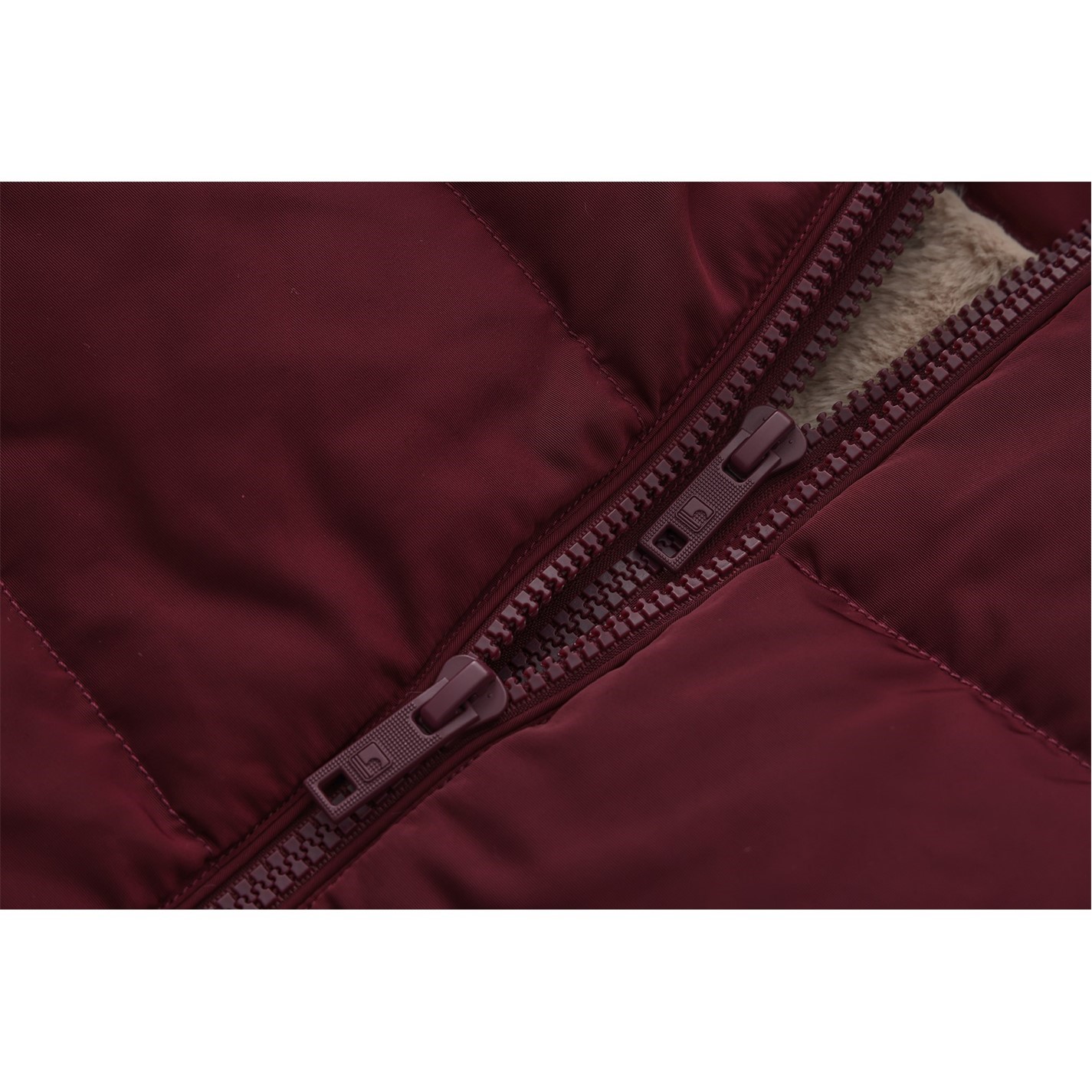 SoulCal 2 Zip Bubble Jacket Womens - 4