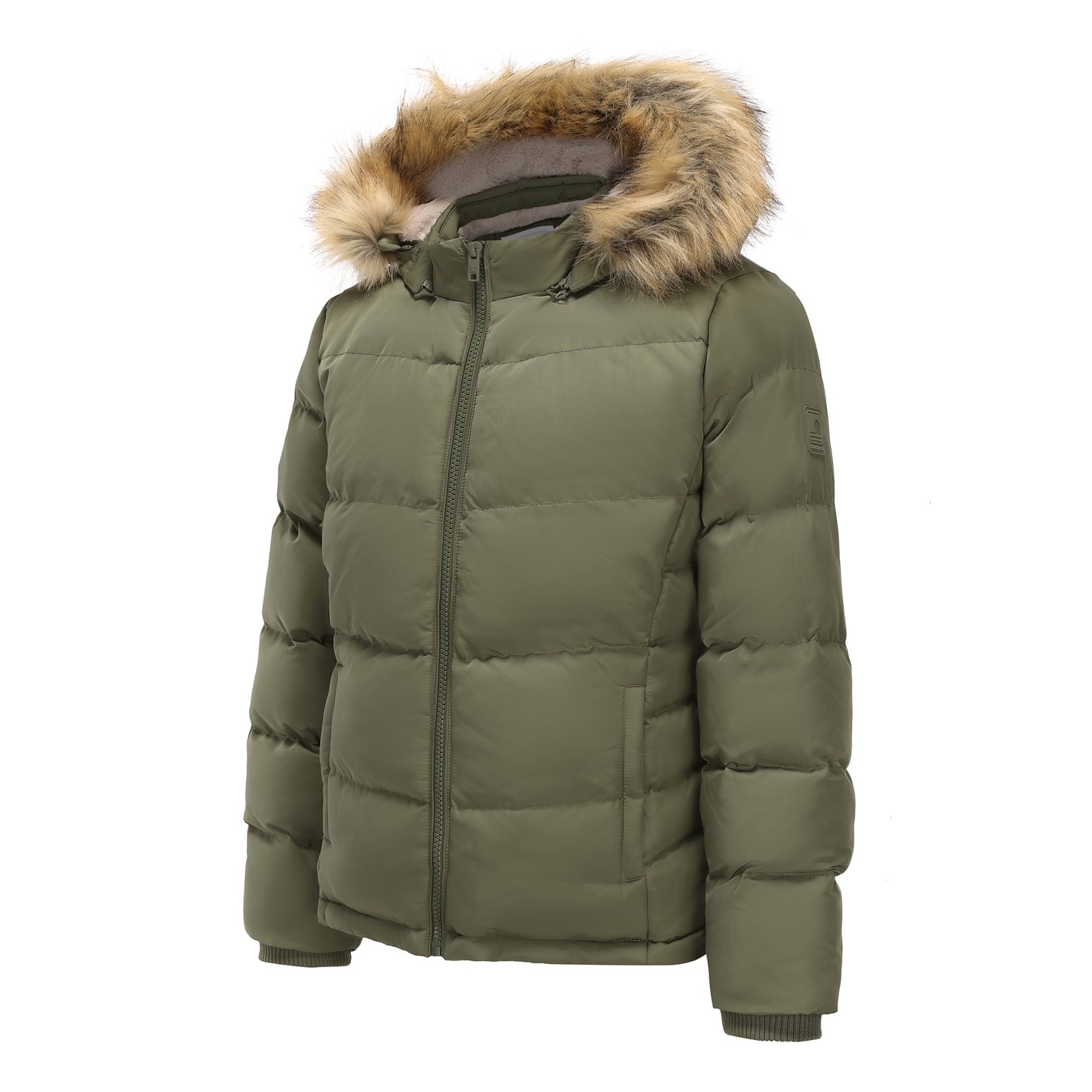 SoulCal 2 Zip Bubble Jacket Womens - 3