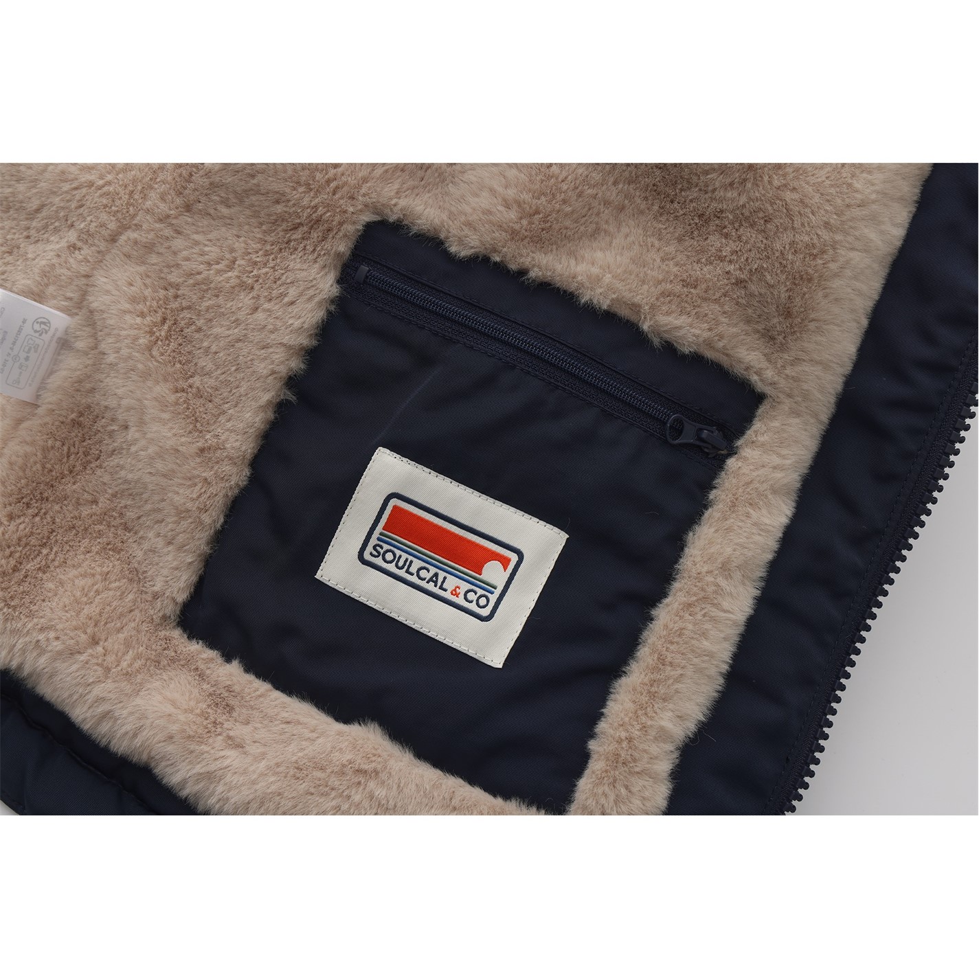 SoulCal 2 Zip Bubble Jacket for Ladies - 4