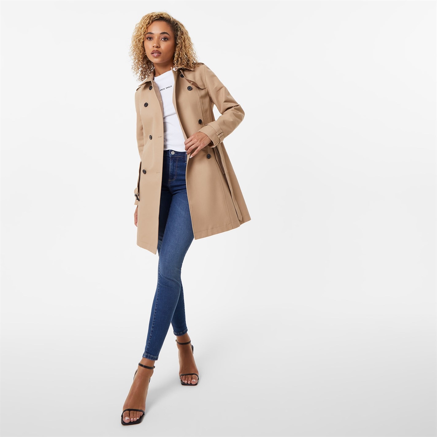 Jack Wills Classic Trench Coat - 4