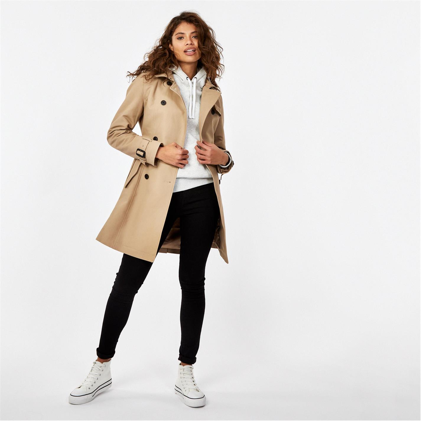 Jack Wills Classic Trench Coat - 5