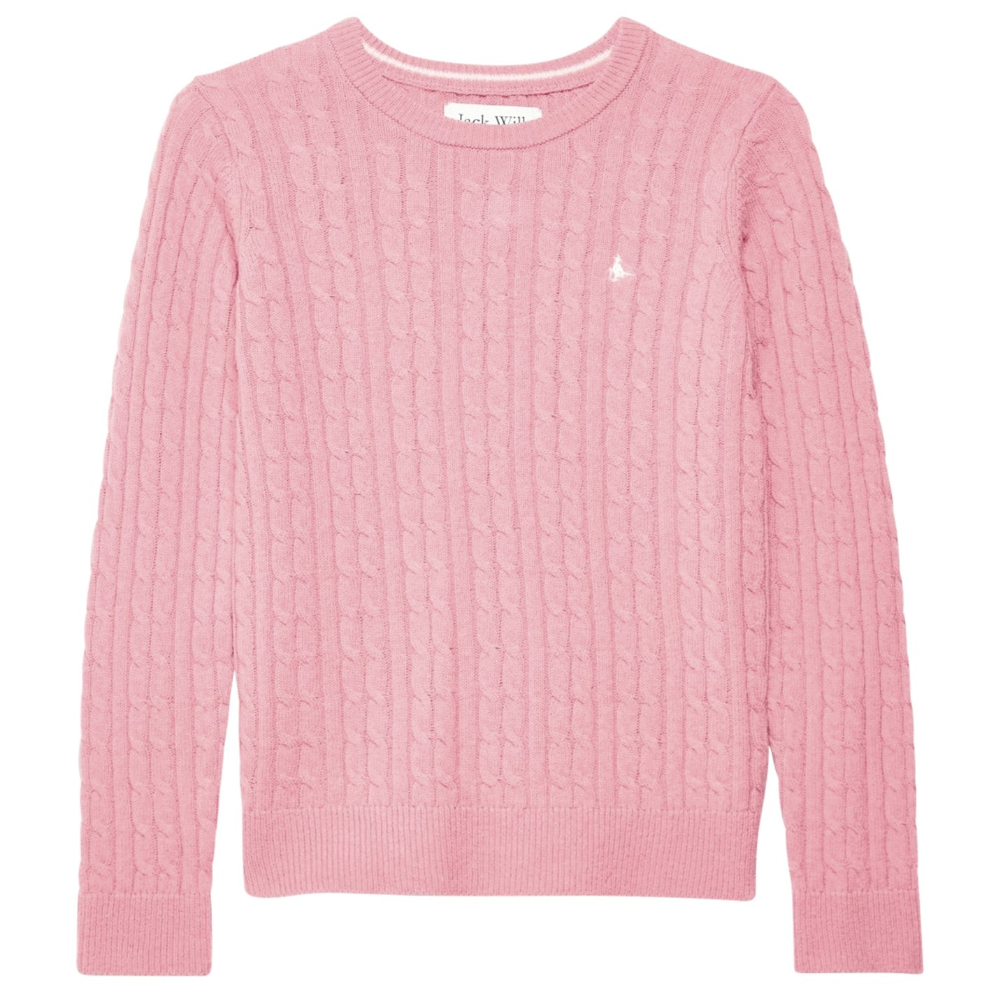 Jack Wills Tinsbury Merino Wool Blend Cable Knitted Jumper - 5